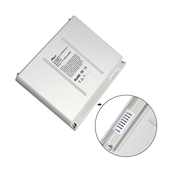 ARyee A1211 Battery Compatible with MacBook Pro 15" A1150 A1175 A1211 A1226 A1260, Replacement for MA463 MA464 MA600 MA601 Series(10.8V 60Wh) - Image 4