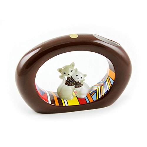 Goebel 66-800-28-5 Porzellan Vase, Afrikan Kitty - 4