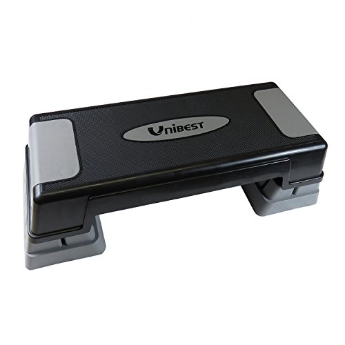 Stepper Aerobic Steppbrett Fitness Step Brett Board 3-fach verstellbar 70x28cm - 3