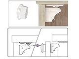 MYTK 20+3 Magic Lock, magnetisches Schrankschloss als Kindersicherung, Montage ohne Bohren und Schrauben - 2