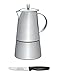Produktbild Cilio 202304 Espressokocher Modena 6 Tassen matt + Edelstahlstyling Universalmesser im Set