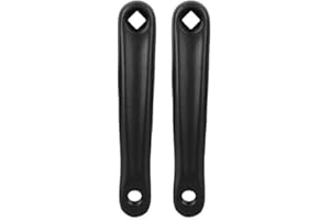 SPYMINNPOO 1 par de Brazos de Manivela de Bicicleta Generies, Juego de Bielas de Velocidad de 210mm para Bicicleta de Montaña, Crucero de la Vieja Escuela, Bicicleta de Ciclocross, Motor de