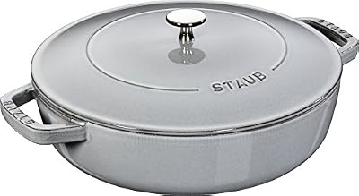 Staub 40511-471-0 Chistera Sauteuse Fonte Gris graphite 24 cm