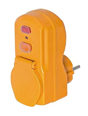 Brennenstuhl 1290631 Adaptateur différentiel 30 mA 1P+N+T 16 A 230 V IP54