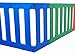 TikkTokk Nanny Panel Playpen Extension Pack (multi-Coloured)