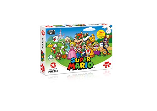 Winning Moves Puzzle Super Mario And Friends, 500 Pezzi, 29476