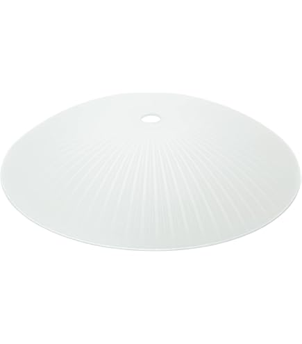 Lampada Di Ricambio Per Ventilatore A Soffitto | Cupola Acrilica Bianca Fungo - Sicura E Leggera - Foto 11