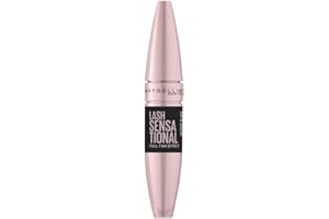Maybelline New York Mascara Ciglia Sensazionali, Volumizzante, Effetto Ventaglio sulle Ciglia, Intense Black, 9,5 ml