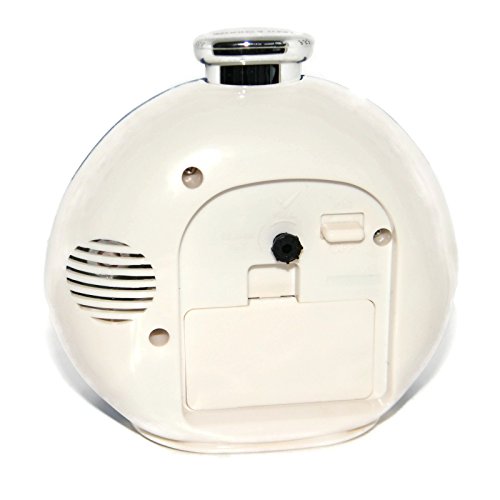 Atlanta Kinderwecker Blau Analog ohne Ticken mit Musik Licht Snooze – 1946-5 - 4