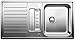 Produktbild BLANCO Classic Pro 5 s-if - kitchen sinks (Stainless steel, 340 x 420 mm) by Blanco