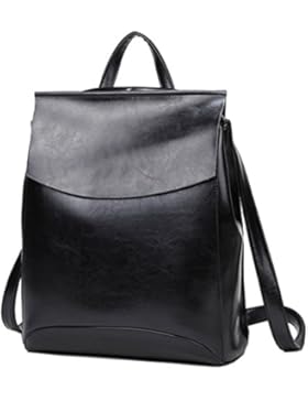 Yan Show Damen Neu Leder Schulter Taschen Rucksack Handtaschen
