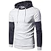 Produktbild JYJM Herren Winter Warme Jacke Männer Gefälschte Zweiteilige Streamer Pullover Pullover Herren Kaschmir Warme Jacke Herrenmode Casual Pullover Herren Stitching Ärmel Hemd Herren Charme Shirt