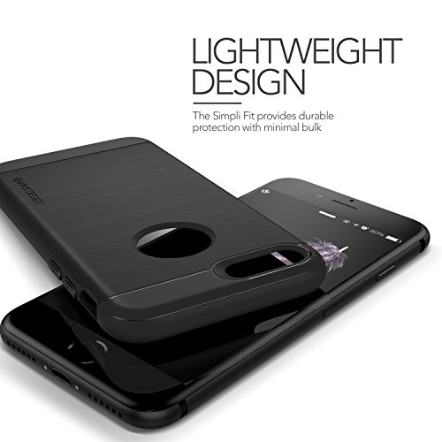 Funda iPhone 7 VRS Design - Funda Silicona Protectora Negro Flexible TPU Carcasa Choque Absorci n Cover movil Ultra Fina Simpli Fit para Apple iPhone 7 2016 reviews Funda iPhone 7 VRS Design - Funda Silicona Protectora Negro Flexible TPU Carcasa Choque Absorci n Cover movil Ultra Fina Simpli Fit para Apple iPhone 7 2016
