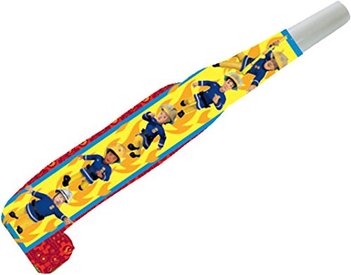 8 Luftrüssel * FEUERWEHRMANN SAM * für Kindergeburtstag oder Feuerwehr-Mottoparty // Neu 2017 // Fireman Fire Fighter Kinder Geburstag - 2