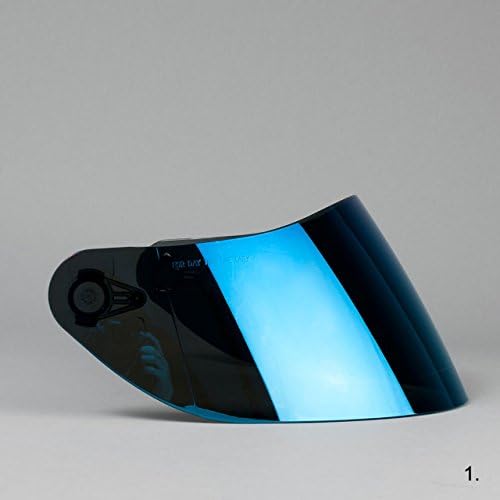 AGV K3 SV K5 Visor k5-sv K5S Horizon Skyline Road NUMO Blue GT-2 Mirror One Size