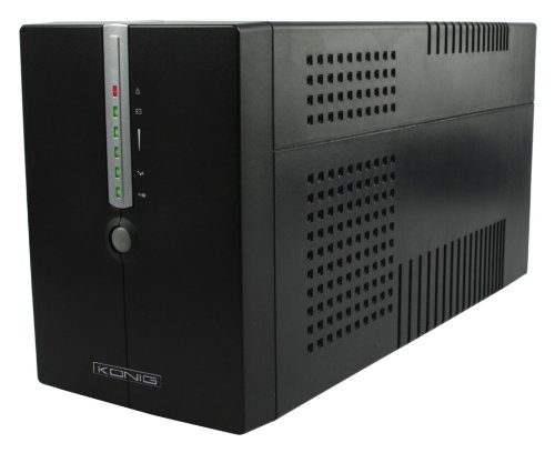 KOENIG USV 2000 VA 1200W daten sicherheit pc laptop computer stromausfall datensicherung