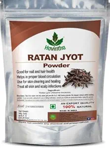 Havintha Ratanjot Powder (Root) Use for Hair Fall, Hair Growth, Skin Burns (100 g)