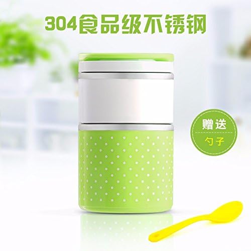 lzzfw Lunch Box 304 Stainless Steel Sub-Grid Student Insulation Children'S Mini , 17.5 * 11.2Cm
