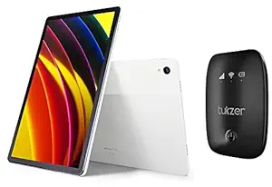 Lenovo Tab P11 (11 inch / 27.94 cms, 4 GB, 128 GB, Wi-Fi + LTE, Data Only), Platinum Grey + Tukzer 4G LTE Wireless Dongle