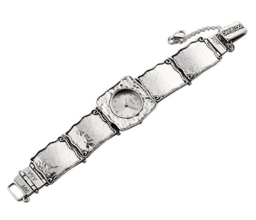 Fashion Shablool de joyería plateado reloj inteligente para hembra 925 de plata de ley 39 gr.