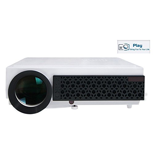 PLAY™ Full HD LED Corded Portable Projector with 5500lm Multimedia Projector RS.29600 (63.00% Off) - Amazon