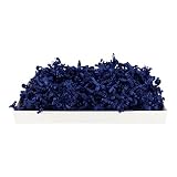1 kg SizzlePak 958, Navy blue, marineblaues Füll- und Polsterpapier zum Füllen, Polstern, Ausstopfen, Dekorieren