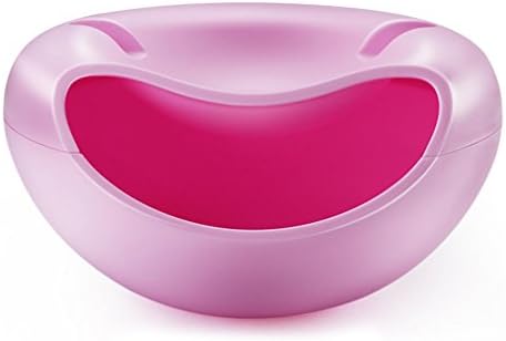 Fruit Dish Melon seeds Dish Modern living room Simple Candy Tray Box Plastic , pink