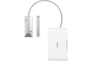 Contacteur de Porte de Garage WDG301 Compatible avec la Centrale Tactile Daewoo Security AM301, détection d’Ouverture, Notification d’Alerte, contrôle à Distance, protégez Votre Domicile