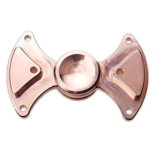 XQL High Speed Copper Finger Spinner Toy Portable Hand Gyroscope Fidget Toy for Relief Anxiety and Stress H02