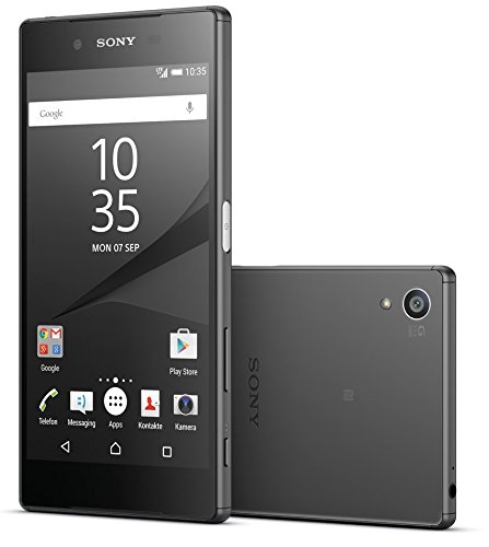 Sony Xperia Z5 Smartphone, Display 5,2 Pollici, Memoria 32 GB, Android 5.1, Nero [Germania]