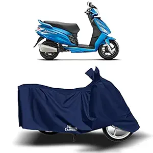 DREAM - Hero Maestro Edge 125 New BS6 Water Resistant - Dust Proof - Full Bike Scooty Two Wheeler Body Cover for Hero Maestro Edge 125 (Navy Blue)