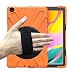 Produktbild Stoßfest Silikon Hülle für für Samsung-Galaxie-Vorsprung A 10.1 (2019) T510 T515,Bloodfin Folding Stand Shell Case,Abdeckung Tasche Schutzhülle Tablet PC Cover Zubehör Replacement (Orange)