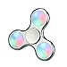 Produktbild Bescita LED Licht Fidget Hand Spinner Finger Spielzeug Dekompression Spielzeug EDC Focus Gyro,Mit Schalter (Silber)