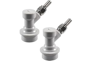 Beverage Factory BF 2X-BLGI Kugelschloss Keg Trennen Fasskupplung, Edelstahl, grau