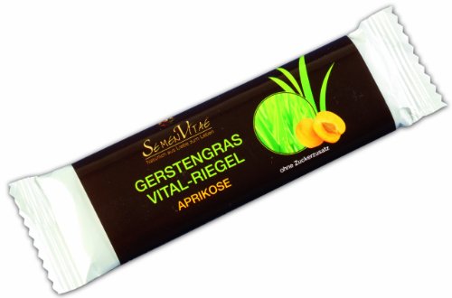 Preisvergleich Produktbild SemenVitae Bio Gerstengras Riegel Aprikose 40g