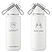 Produktbild White Angel Double Neck Beer Growler 32-Ounce - Vacuum Insulated 304 Stainless Steel