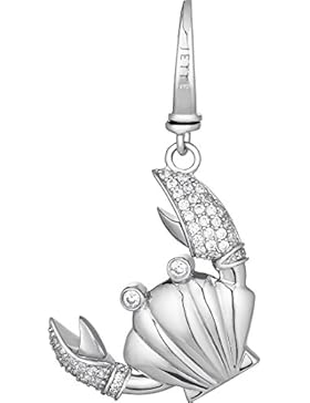 JETTE Charms Damen-Charm Aquatic 925er Silber 53 Zirkonia One Size, silber