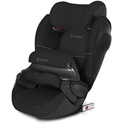 CYBEX Silver Siège Auto Évolutif Pallas M-Fix SL, Adapté aux Voitures Avec ou Sans ISOFIX, Groupes 1/2/3 (9-36 kg), De 9 Mois à 12 Ans Environ, Pure Black