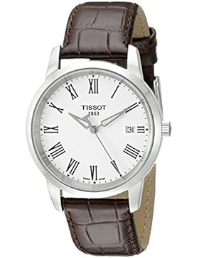 Tissot Herren-Armbanduhr Analog Quarz Leder T033.410.16.013.01