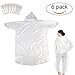 Produktbild Regenponcho,BIGMEDA Notfall Einweg Regen PE Regenmäntel Wasserdicht Regenjacken Poncho mit Kapuze Hauben Notfallponcho Transparent (6 Pcs)