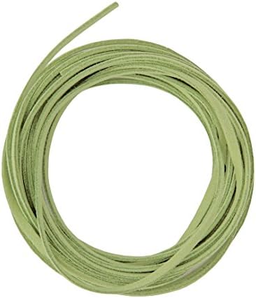 4 Metres of Cord Flat Lace Suede Suedine Way Green 3x1,5 mm – gratuite- Creation Pearl