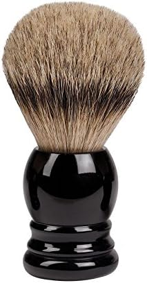 Croll & Denecke 60902 Silver-Tip Shaving Brush with Real Badger Hair