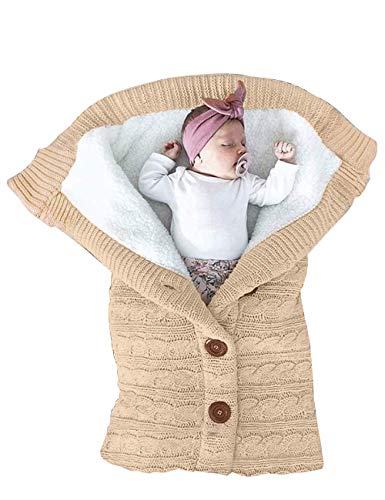 FIRENGOLI Saco de Dormir Unisex para Bebés Recién Nacidos Manta para Bebé...
