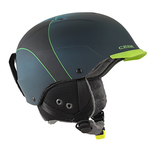 Cébé CBH156 Cascos de Esquí, Unisex Adulto, Azul (Blue mountan), Talla del Fabricante: 58-62 cm - Cébé