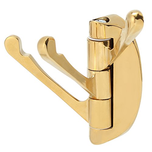 TAPCET Garderobenhaken Gold Drehbar Haken Kleiderhaken Edelstahlhaken Mantelhaken Mehrzweckhaken Türhaken in Bad Küchen Bar Hotel - 3