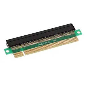 IVELECT 1Pack PCI-E 164-Pin PCI Express 16x Male to Female Extension Protector Riser Card