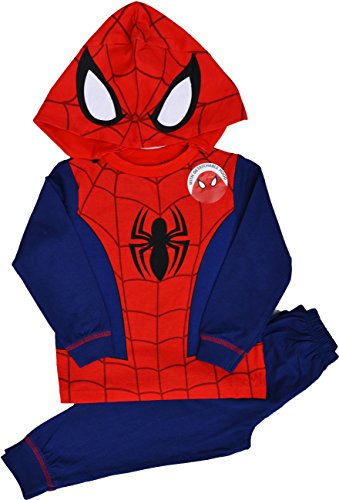 Boys Marvel Pyjamas Fancy Dress Size 2 to 8 Years