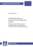 Image de Ist Selbstregulation zur Förderung von Problemlösen hilfreich?: Entwicklung, Durchführu