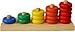 Toys of Wood Oxford Wooden Counting Game - Stacking Rings Stack and Count