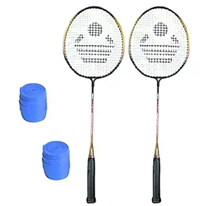 Cosco CBX-320 Badminton Racket Pair with Plastic Grip (Pack of 2)
